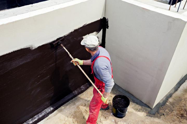 Des travaux de qualité pour l’imperméabilisation de murs.